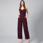 Women Solid Basic Jumpsuit