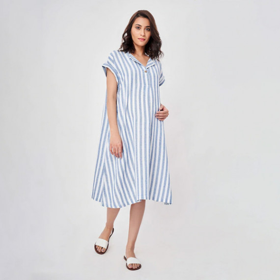 http://126822.m1110.group/products/blue-striped-maternity-shirt-midi-dress